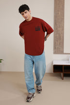 Oversized Graphic T-Shirt - D162