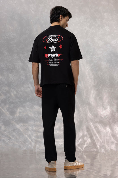 Oversized Graphic T-Shirt - D164