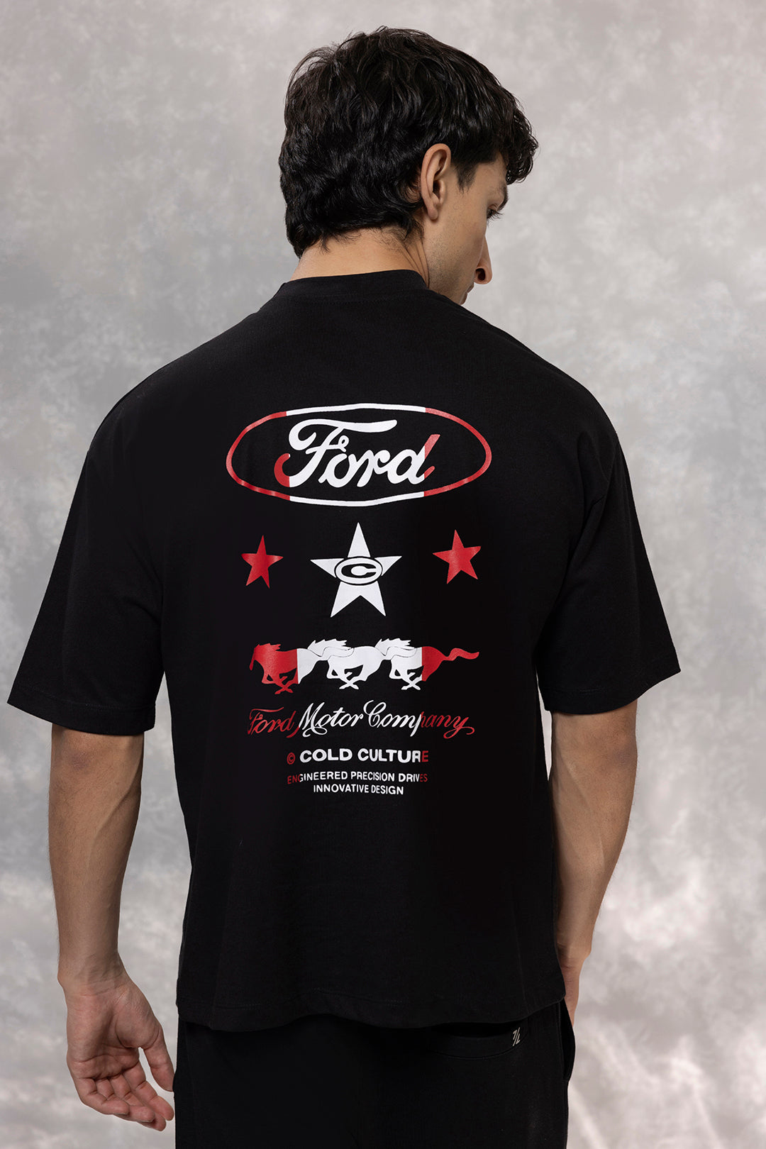 Oversized Graphic T-Shirt - D164