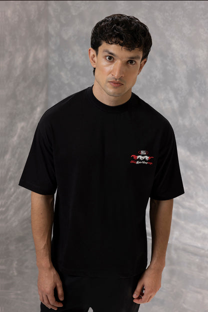 Oversized Graphic T-Shirt - D164