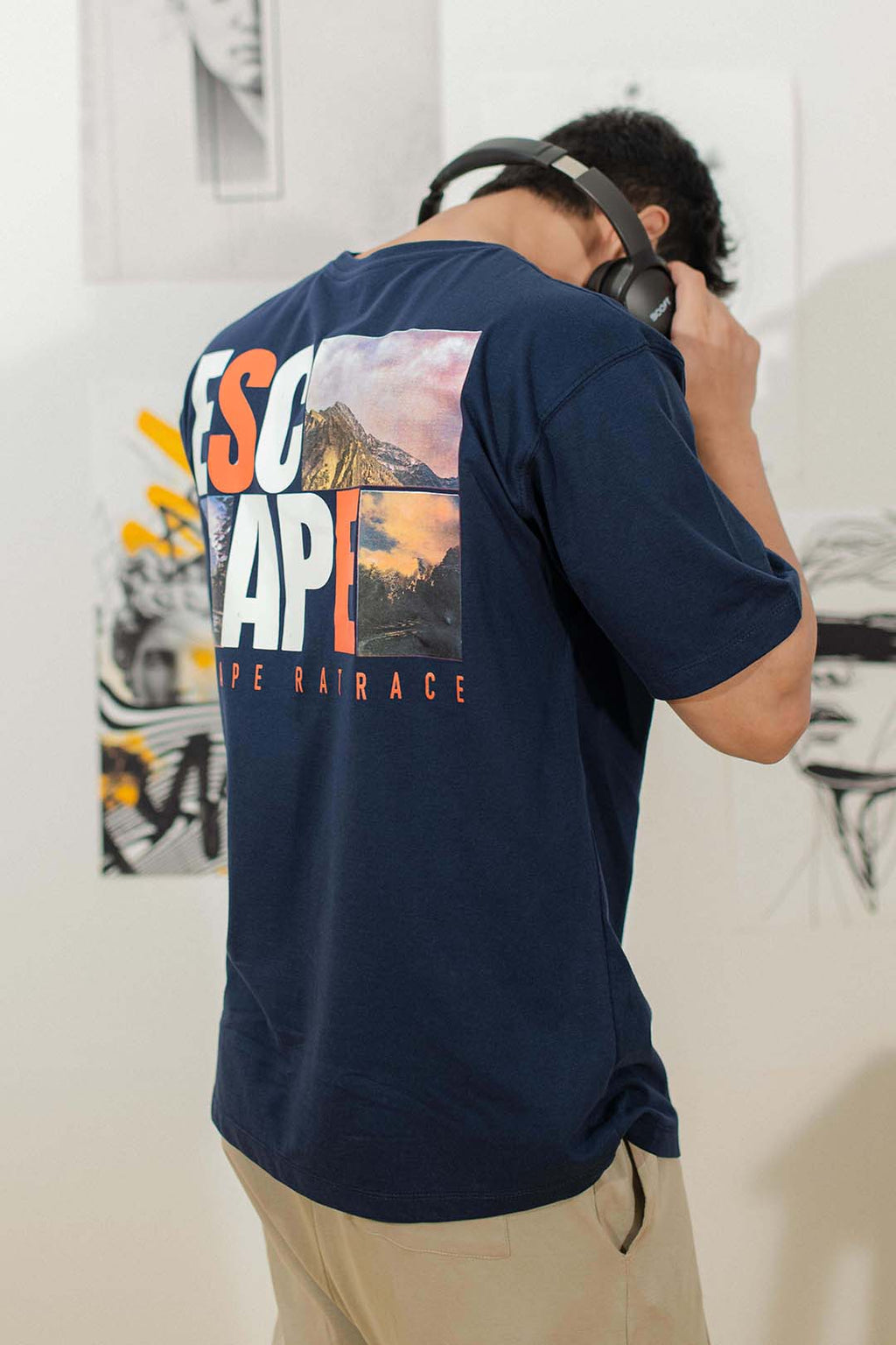 Relax Graphic T-Shirt - X019