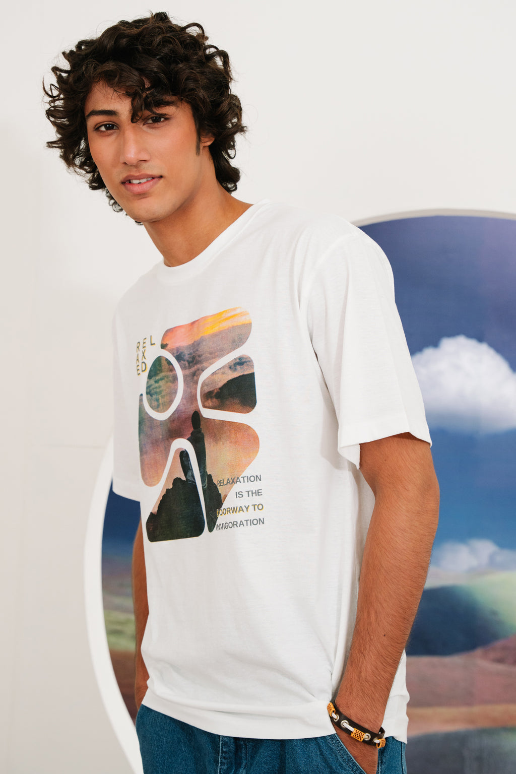Relax Graphic T-Shirt - X030