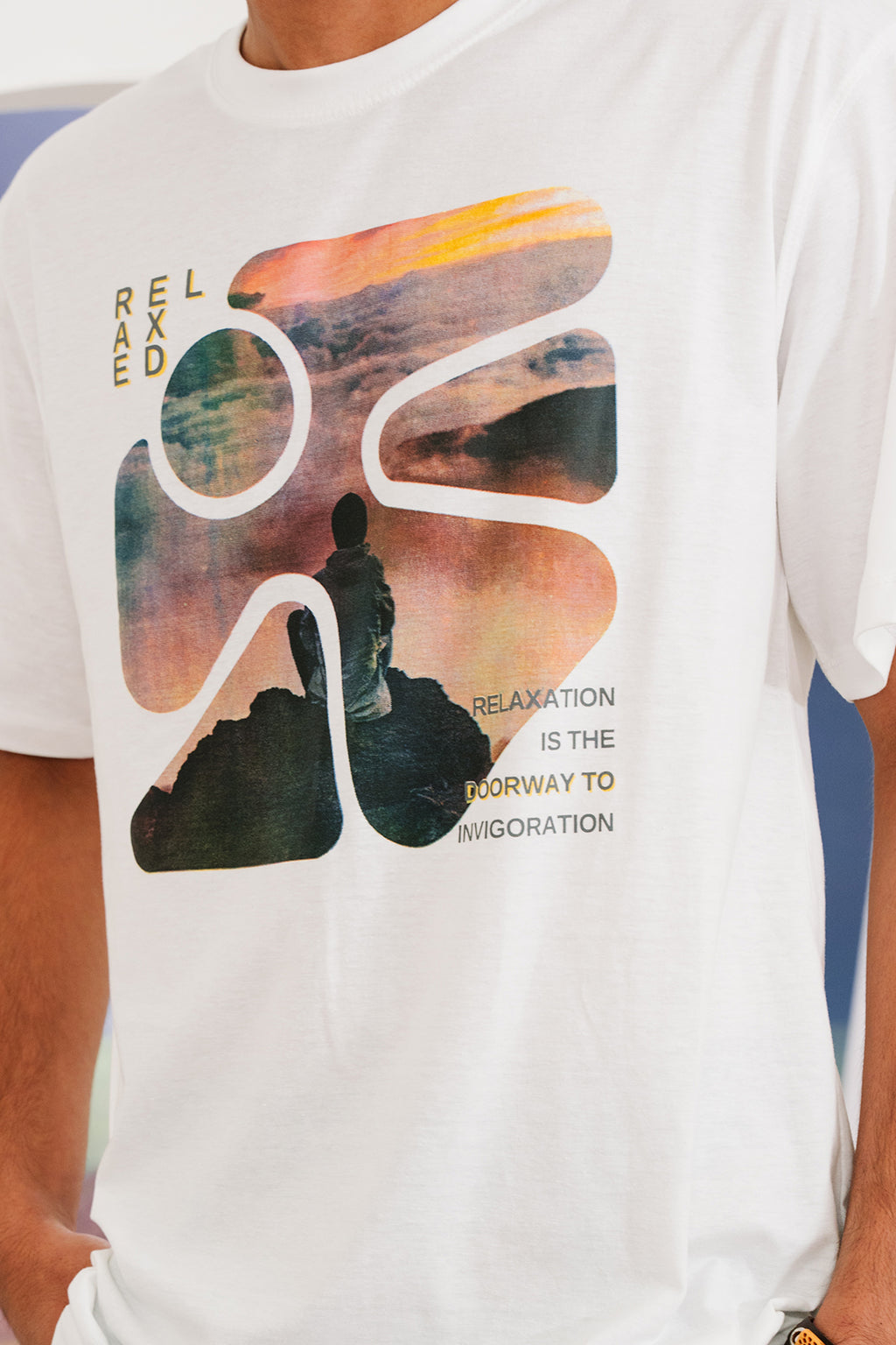 Relax Graphic T-Shirt - X030