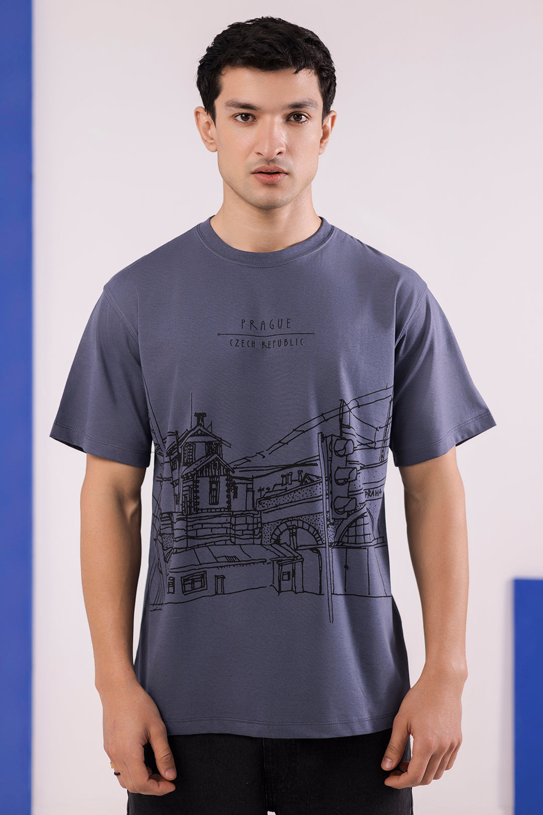 Relax Graphic T-Shirt - X043