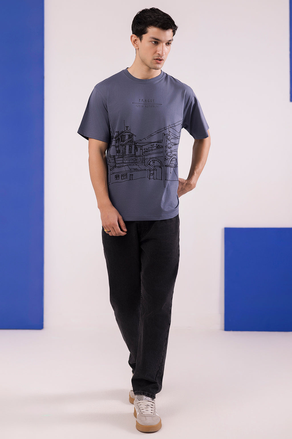 Relax Graphic T-Shirt - X043