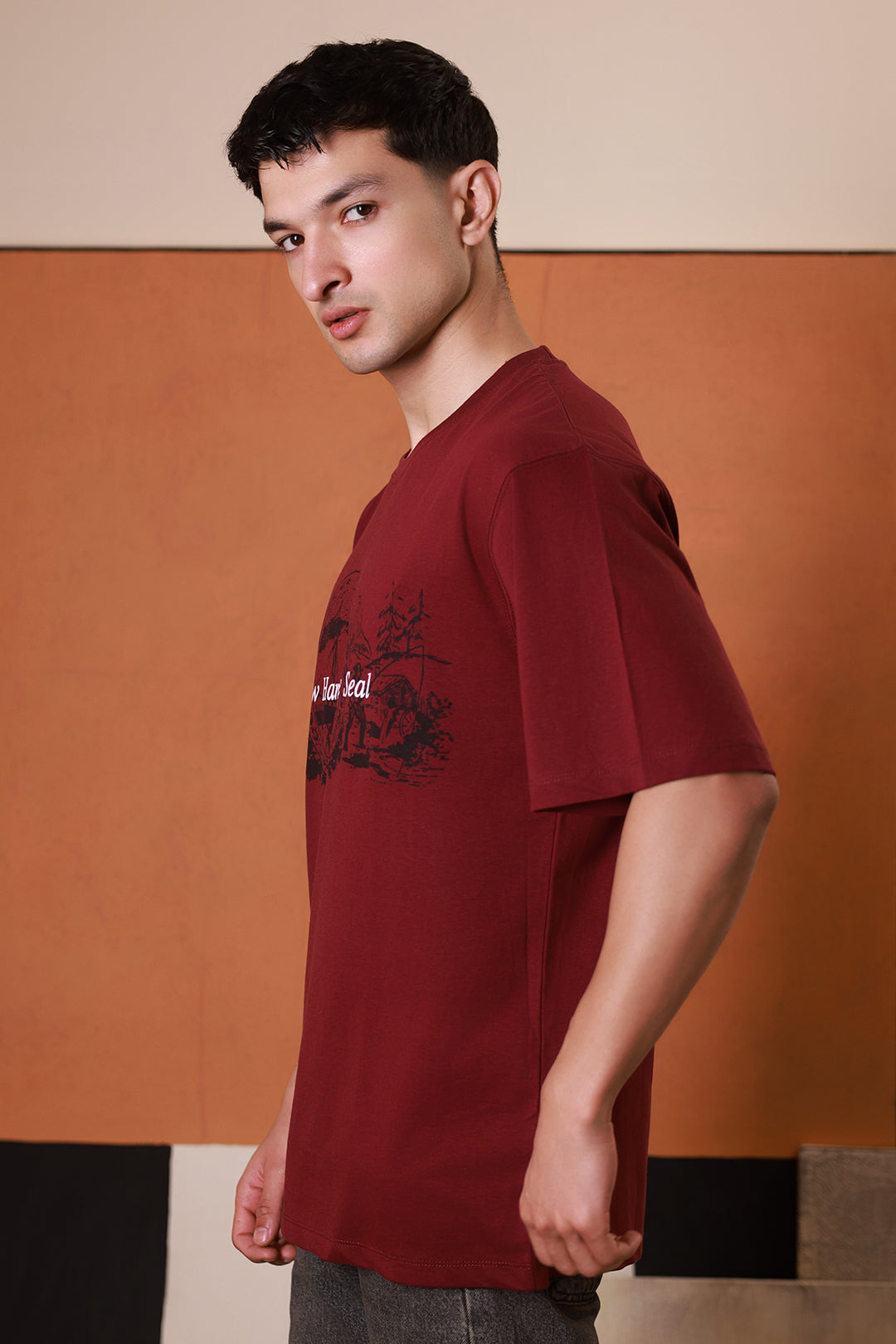Relax Graphic T-Shirt - X055