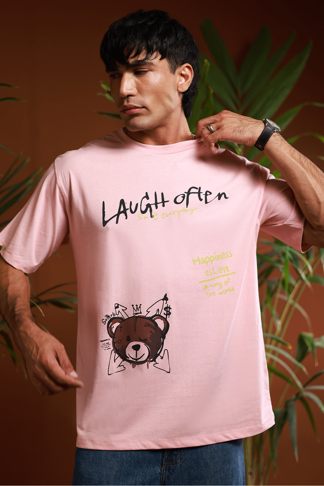Relax Graphic T-Shirt - X074