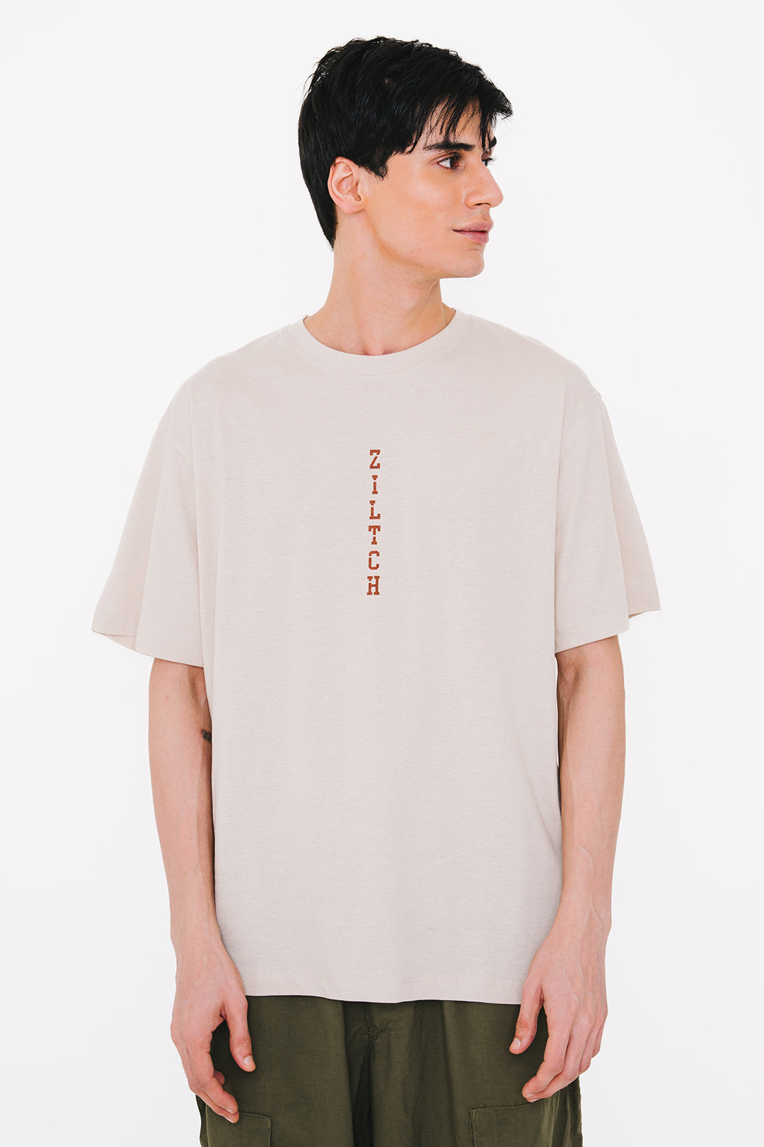ch!iii ♡ 89\" graphic T Chaos Has Come Front And Back Graphic Tee - Grey | Fashion Nova