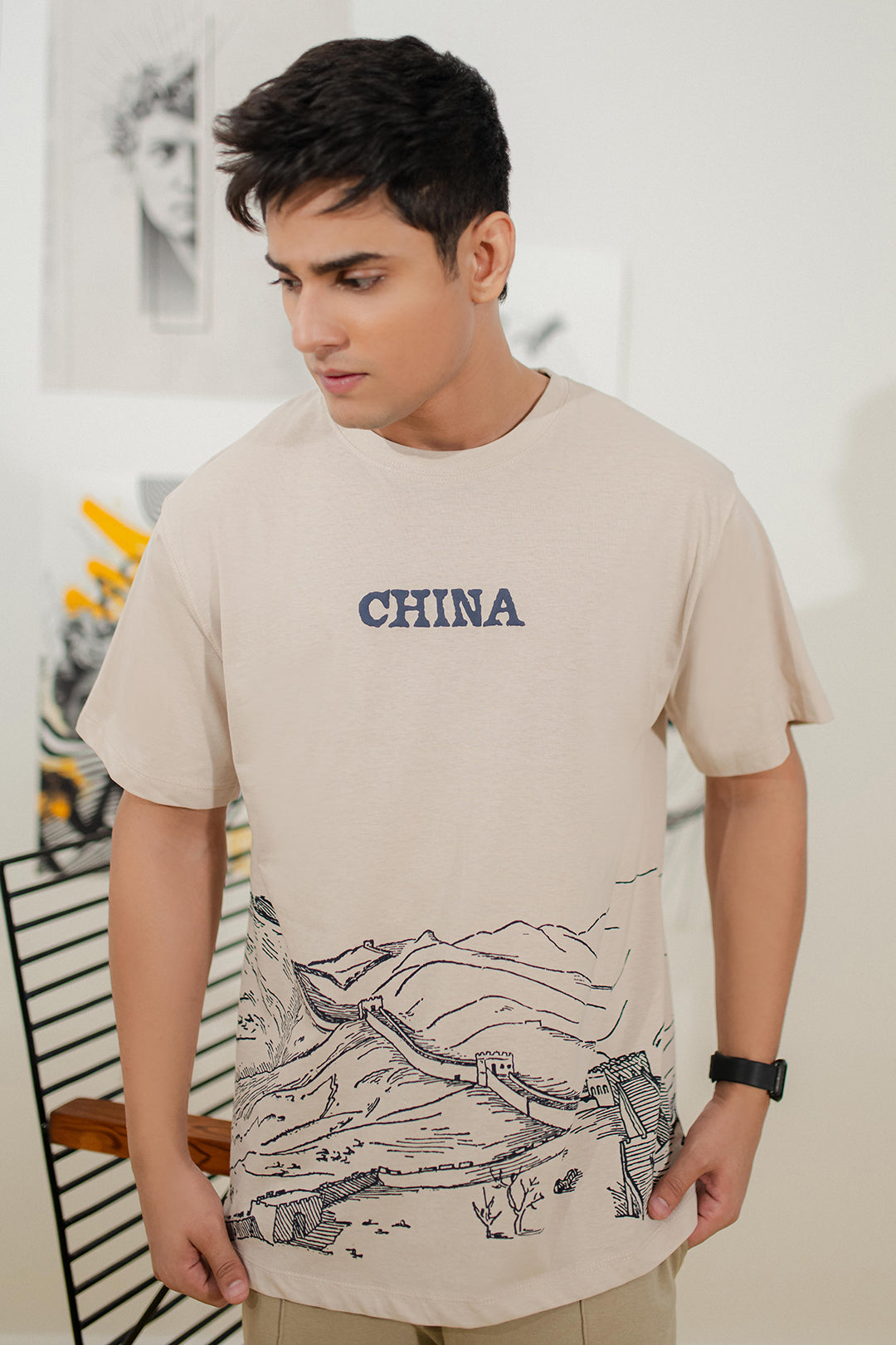 Relax Graphic T-Shirt - X083