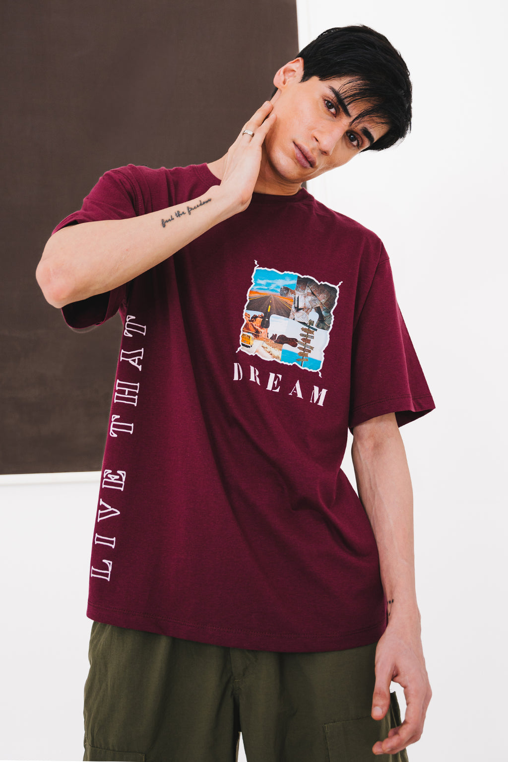 Relax Graphic T-Shirt - X093
