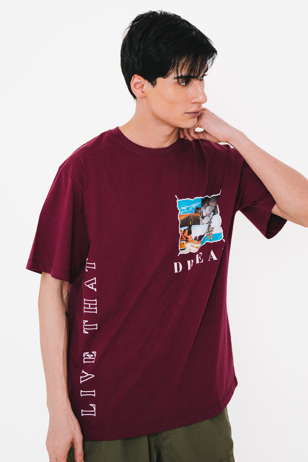 Relax Graphic T-Shirt - X093