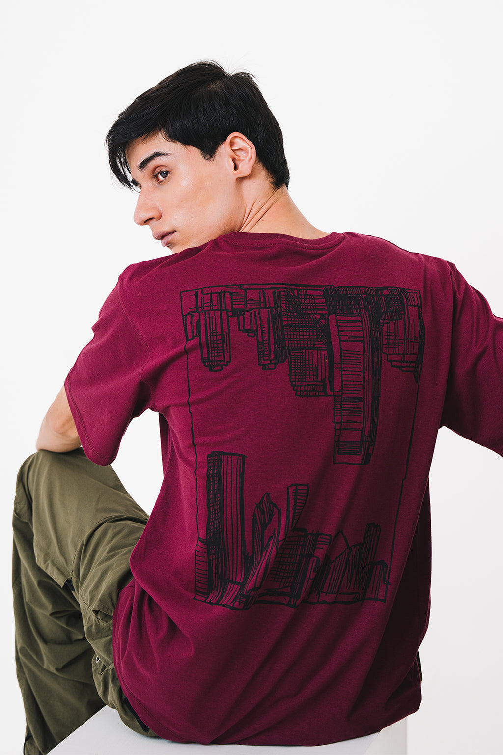 Relax Graphic T-Shirt - X094