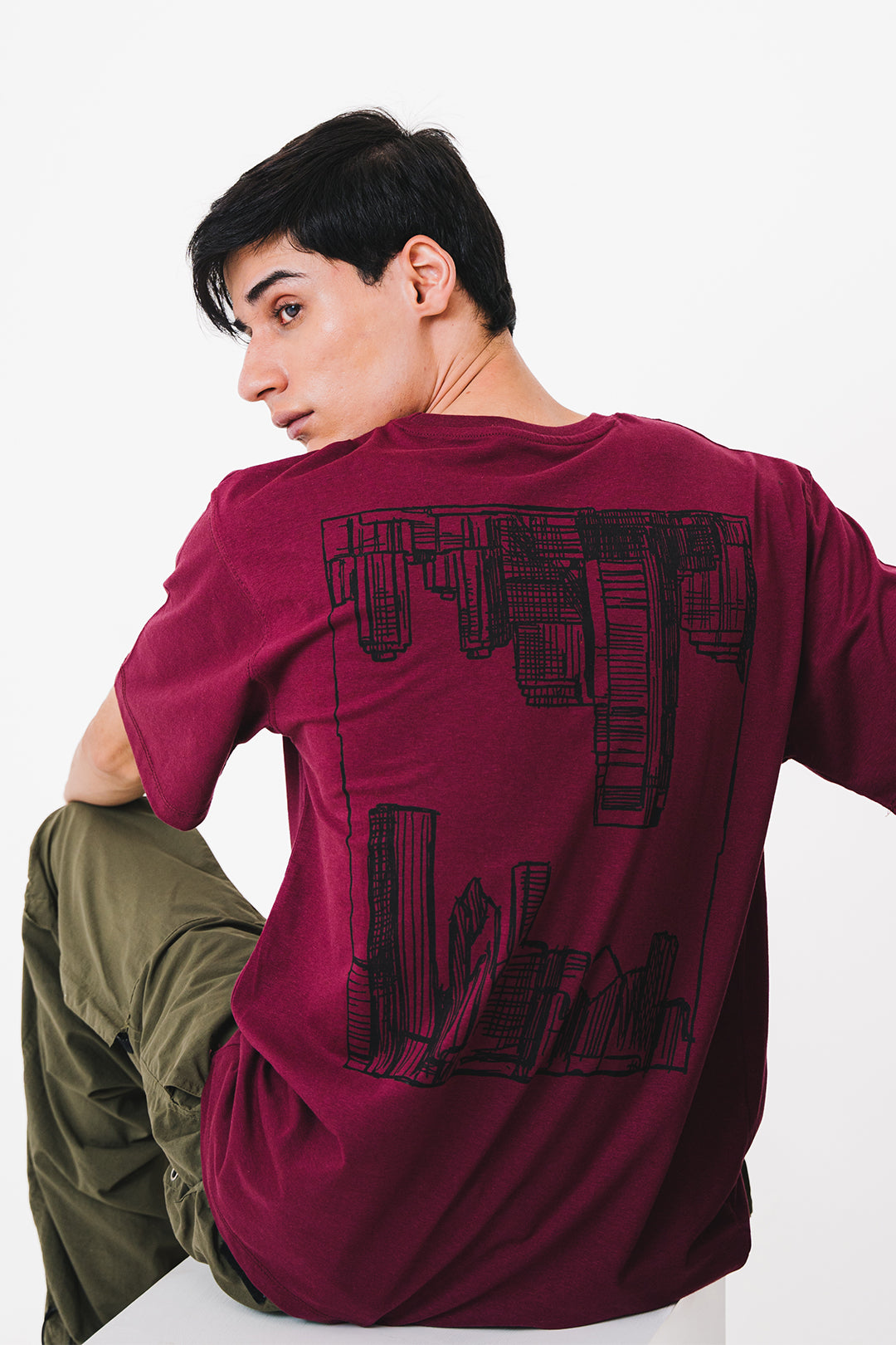 Relax Graphic T-Shirt - X094