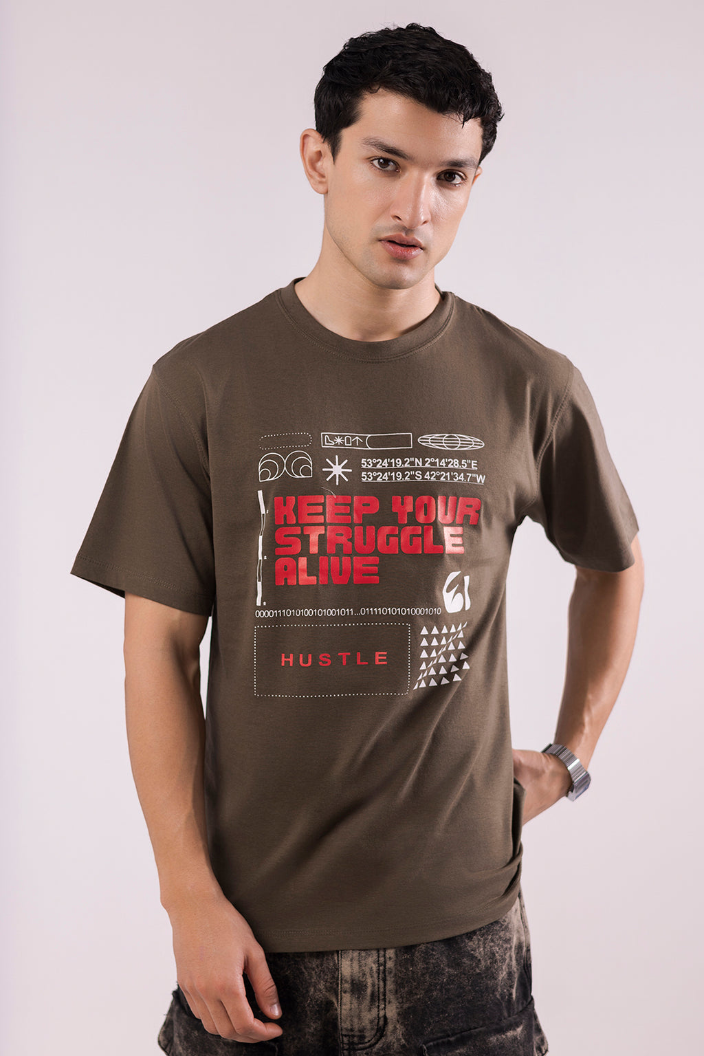 Relax Graphic T-Shirt - X106