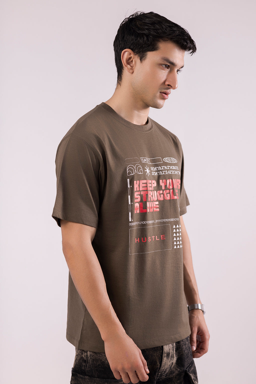 Relax Graphic T-Shirt - X106
