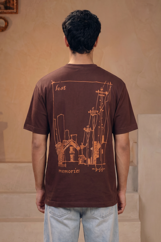 Oversized Graphic T-Shirt - D052