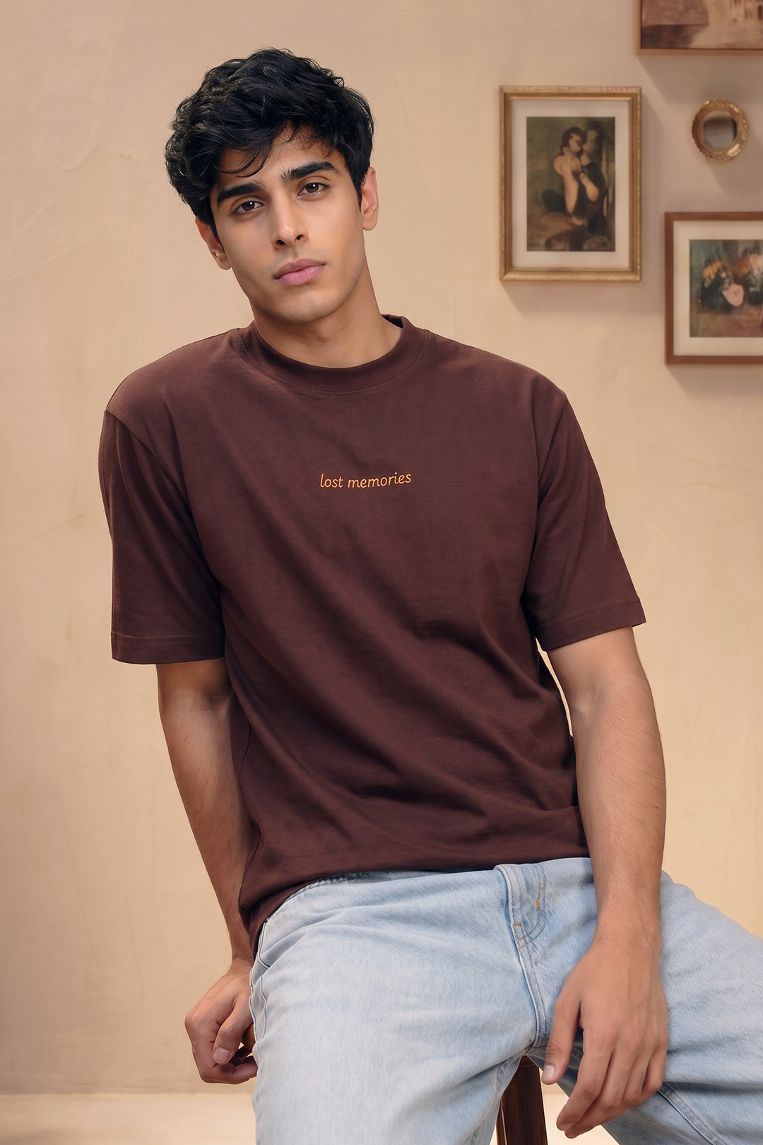 Oversized Graphic T-Shirt - D052