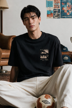Oversized Graphic T-Shirt - D002