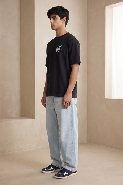Oversized Graphic T-Shirt - D003