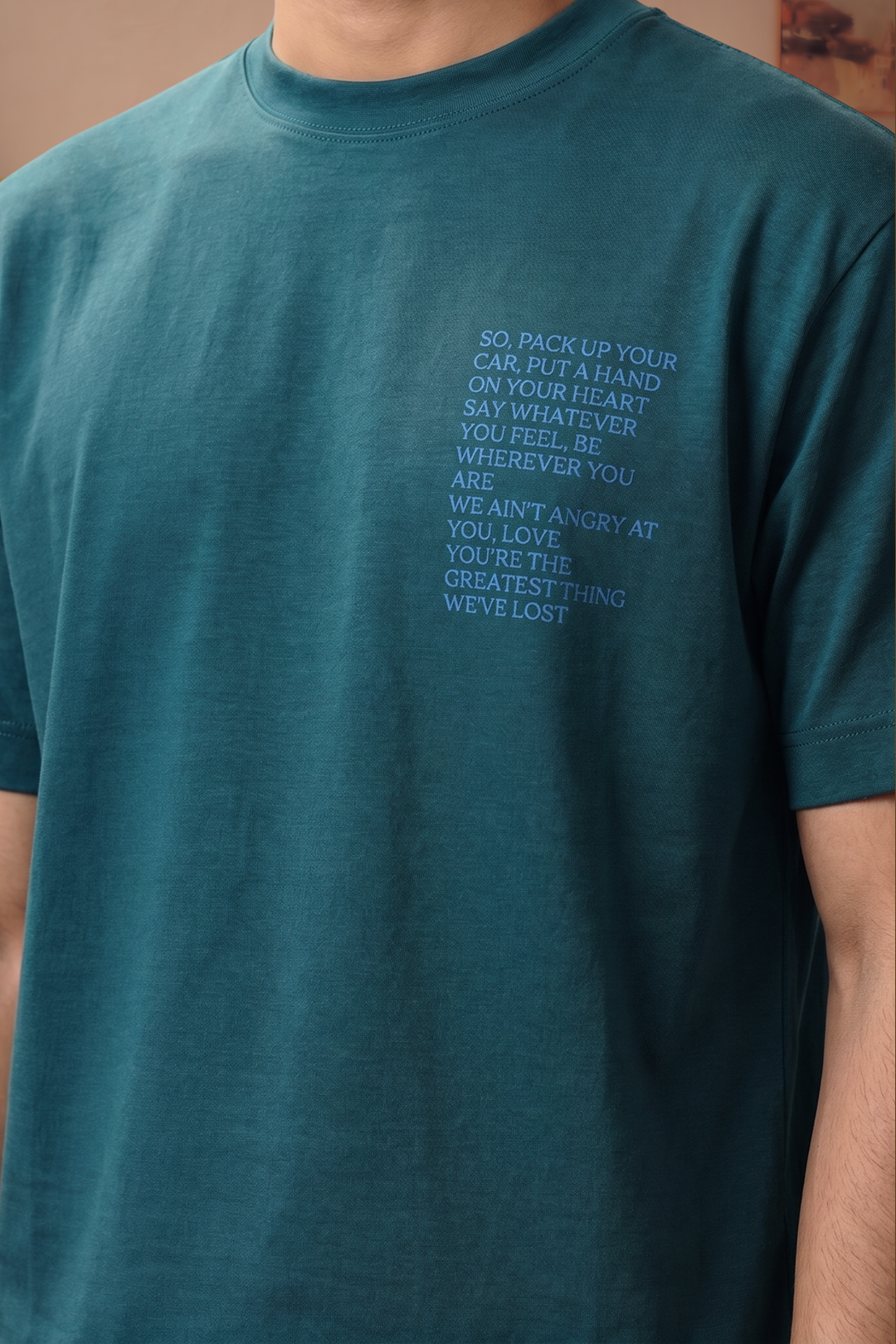 Oversized Graphic T-Shirt - D005