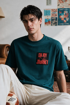 Oversized Graphic T-Shirt - D007