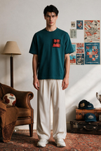Oversized Graphic T-Shirt - D007