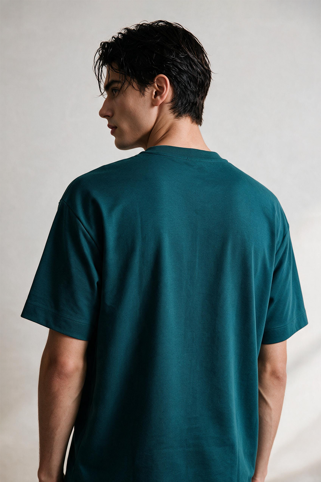 Oversized Graphic T-Shirt - D007