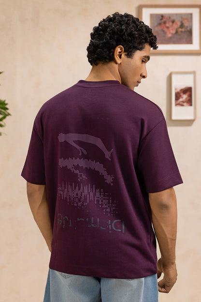 Oversized Graphic T-Shirt - D011