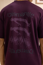 Oversized Graphic T-Shirt - D011