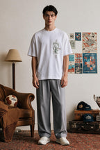 Oversized Graphic T-Shirt - D112