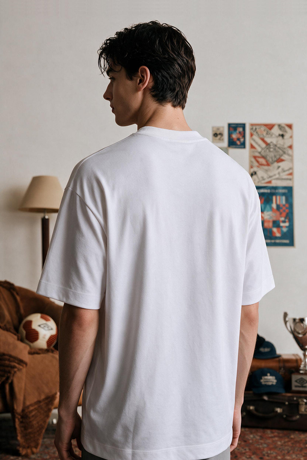 Oversized Graphic T-Shirt - D112