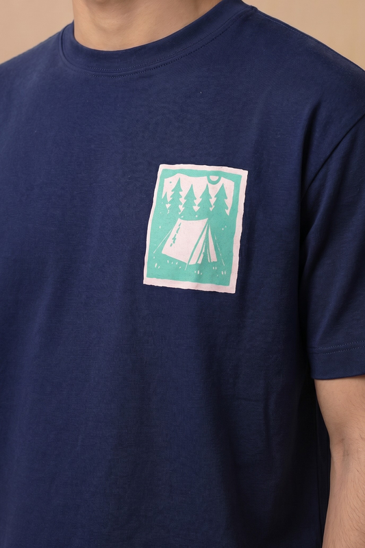 Oversized Graphic T-Shirt - D020