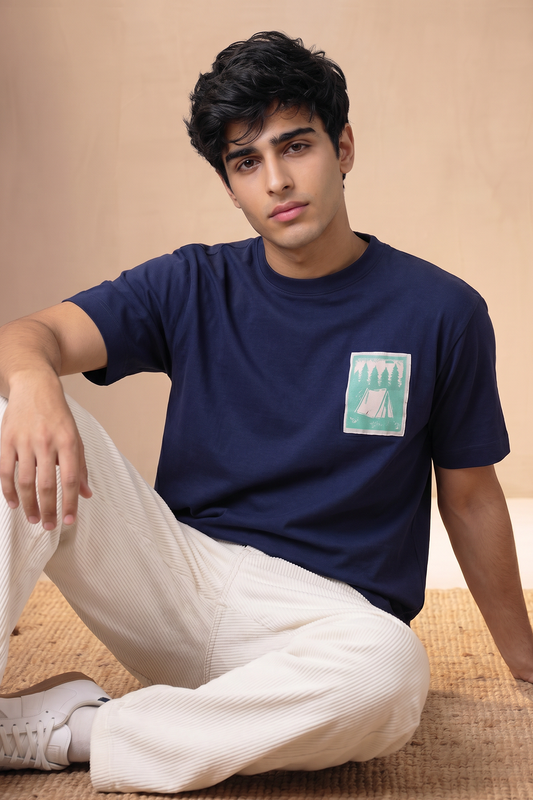 Oversized Graphic T-Shirt - D020