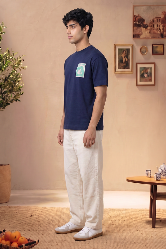 Oversized Graphic T-Shirt - D020