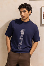 Oversized Graphic T-Shirt - D021