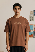 Oversized Graphic T-Shirt - D041