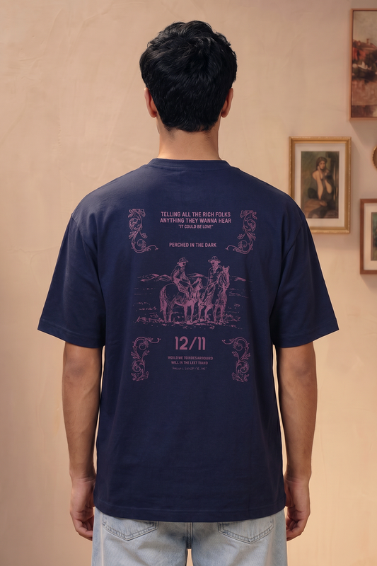 Oversized Graphic T-Shirt - D022