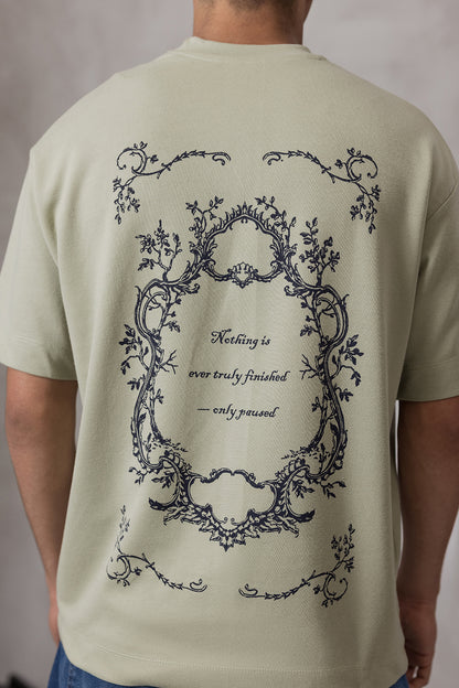 Oversized Graphic T-Shirt - D025