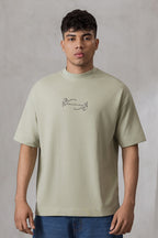 Oversized Graphic T-Shirt - D025