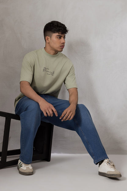 Oversized Graphic T-Shirt - D025