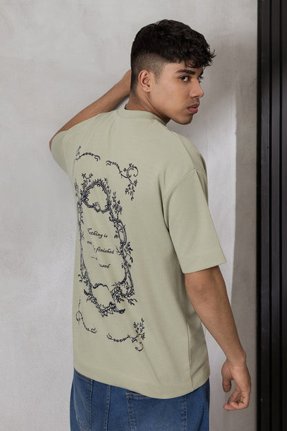 Oversized Graphic T-Shirt - D025