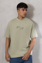 Oversized Graphic T-Shirt - D025