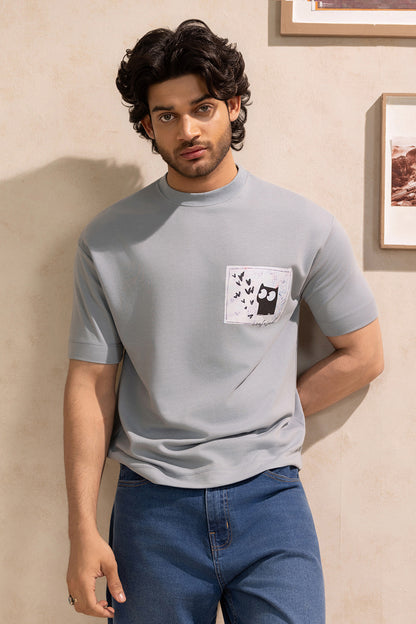 Oversized Graphic T-Shirt - D028