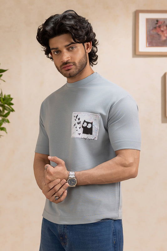 Oversized Graphic T-Shirt - D028