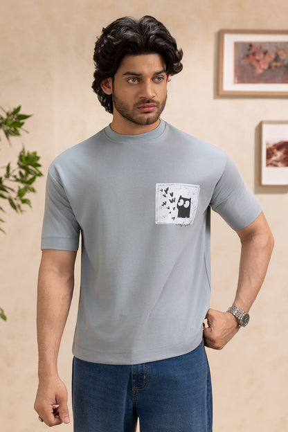 Oversized Graphic T-Shirt - D028