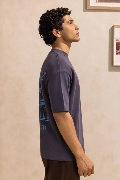 Oversized Graphic T-Shirt - D029