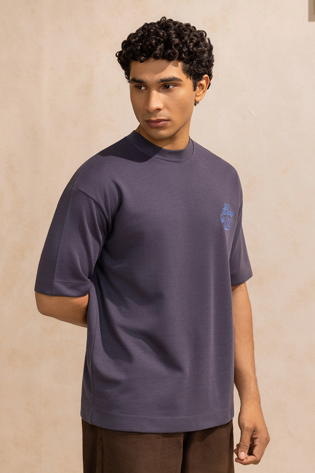 Oversized Graphic T-Shirt - D029