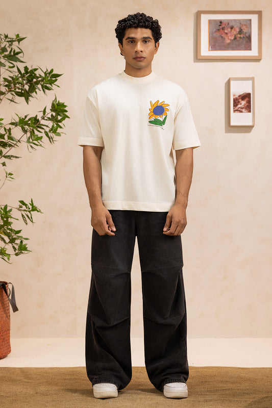 Oversized Graphic T-Shirt - D032