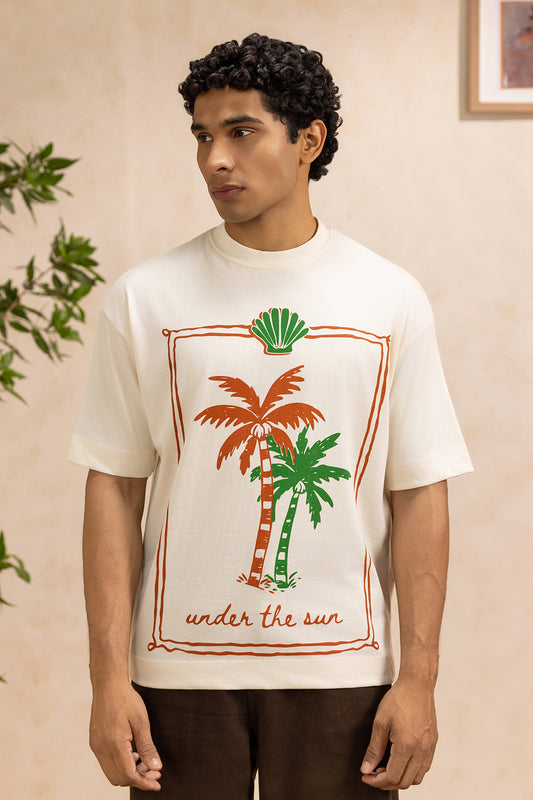 Oversized Graphic T-Shirt - D033