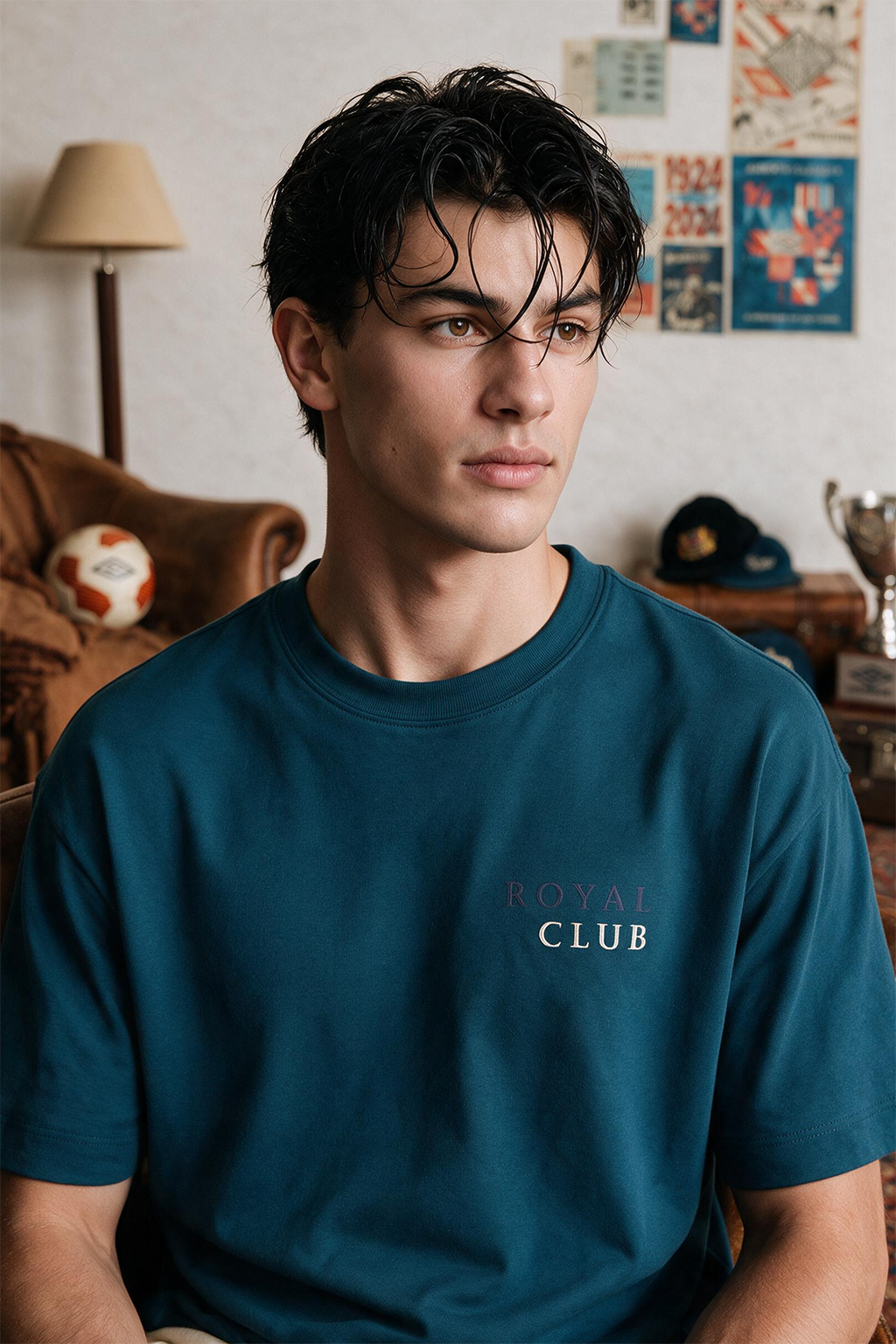 Oversized Graphic T-Shirt - D035